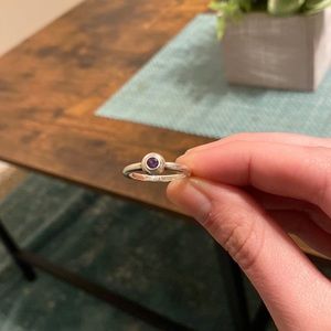 Amethyst James Avery Ring